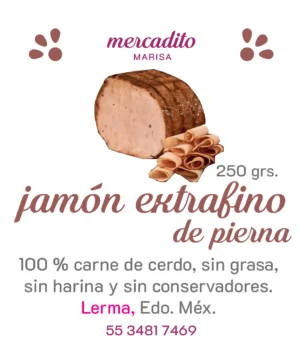 Jamón Extrafino de Pierna (250 grs.)